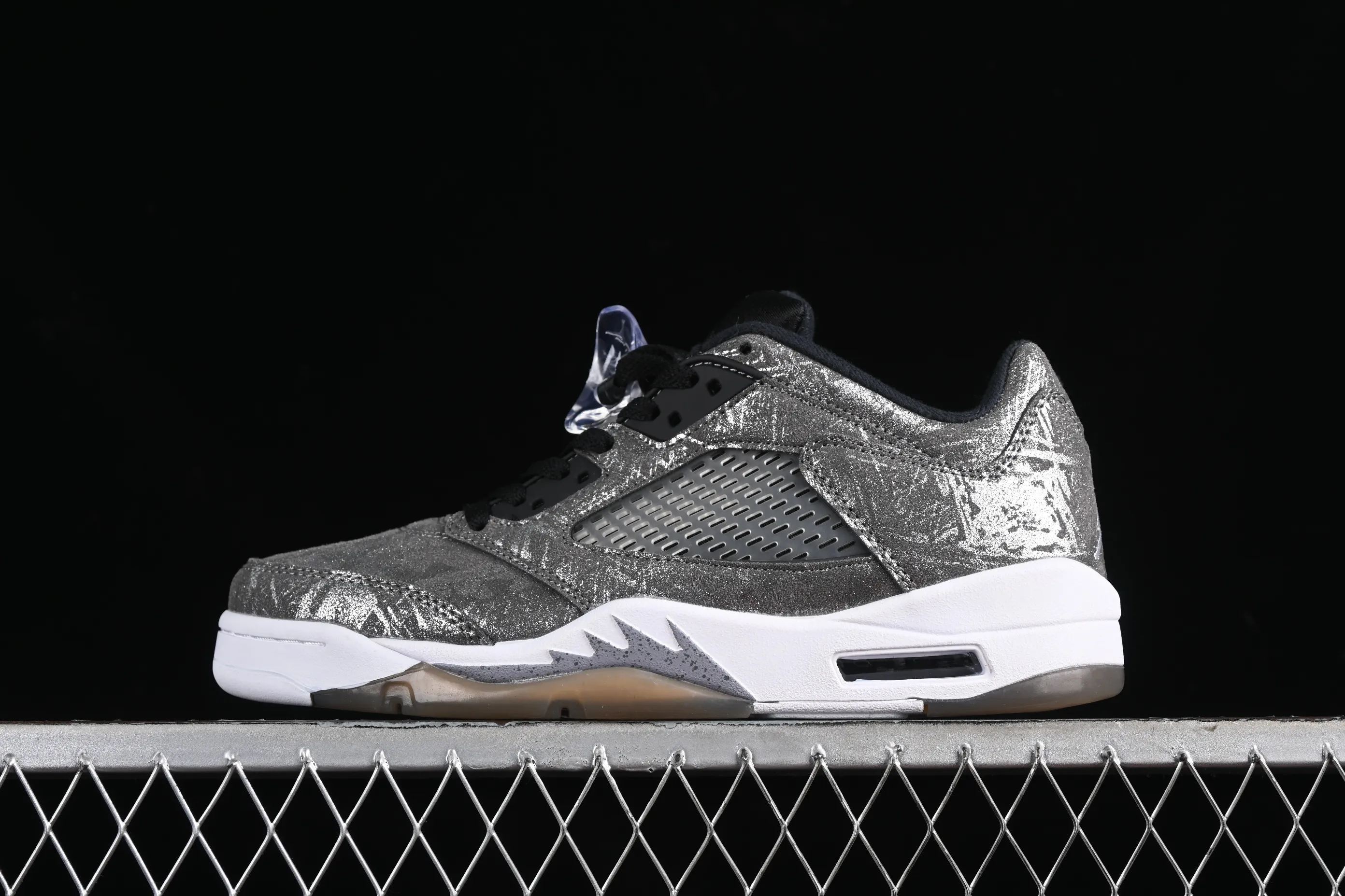 All categories Air Jordan Jordan series basketball shoes Air Jordan 5 Air Jordan 5 Low Premium "ASG" AJ5 Joe 5 gray and silver color low-top basketball shoes 819951-003